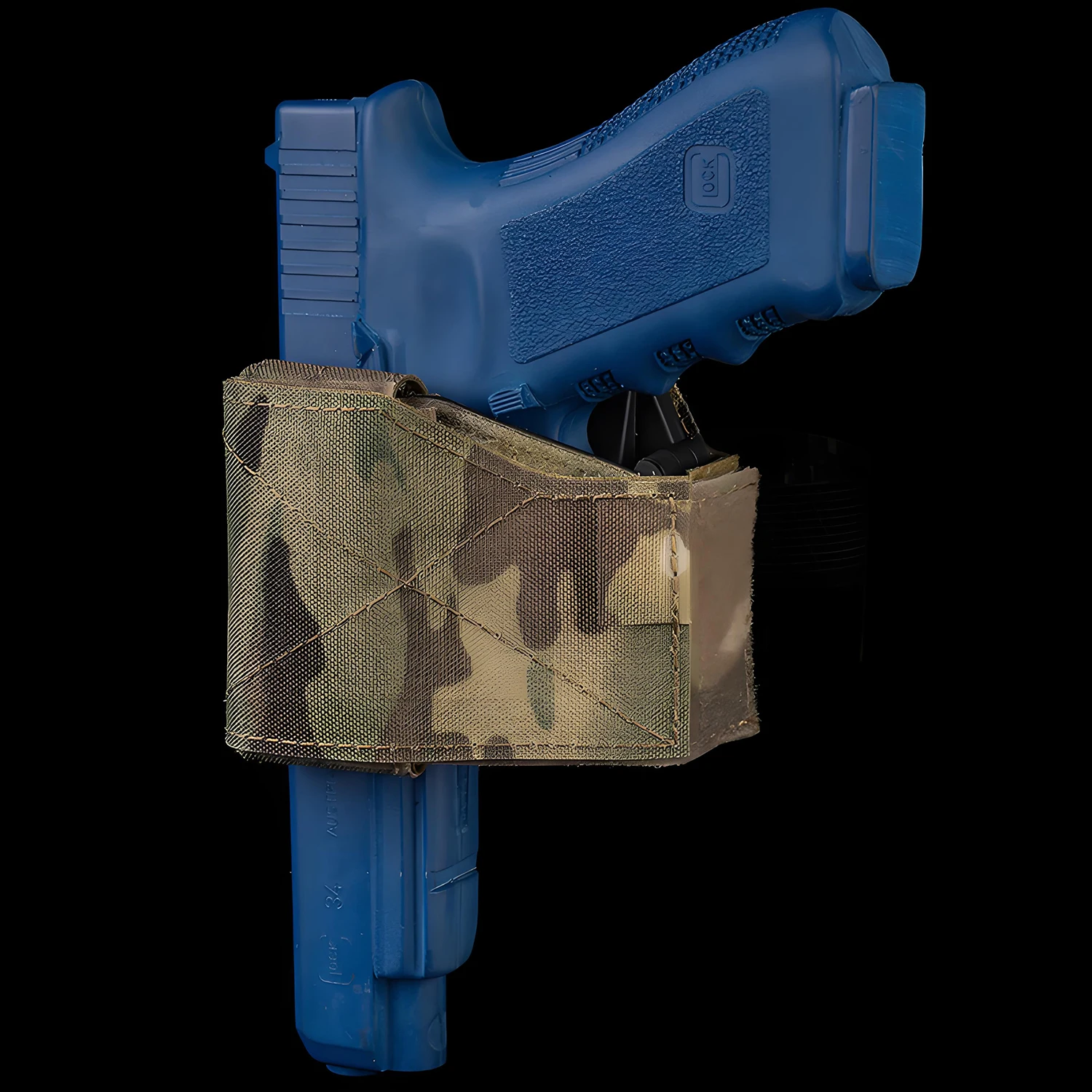 Funda de nailon Universal para mano izquierda y derecha, sujetador mágico MOLLE ajustable para la mayoría de las pistolas tácticas de liberación rápida, todos los tamaños - imagen 3