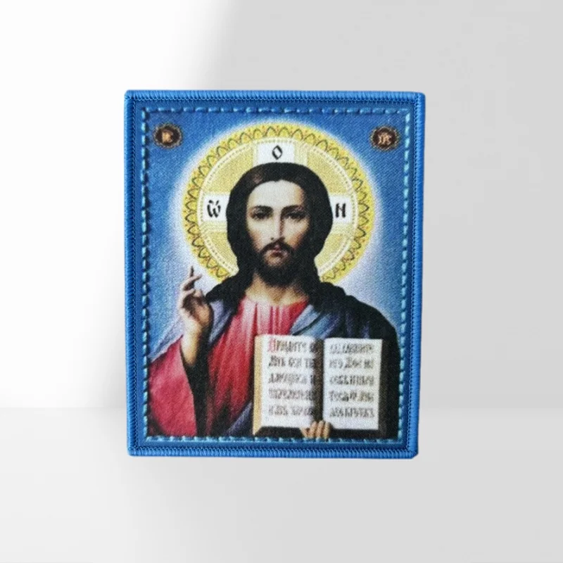 Parche militar táctico de Michael Angel para ropa, insignias de moral, parches "Jesus", pegatinas del ejército para mochila - imagen 2