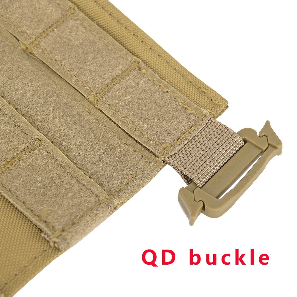 Aparejo de pecho táctico, Panel frontal MOLLE, chaleco de caza, plataforma Modular para MK3, MK4, MFC2.0, portador de placa, accesorios para Airsoft - imagen 2