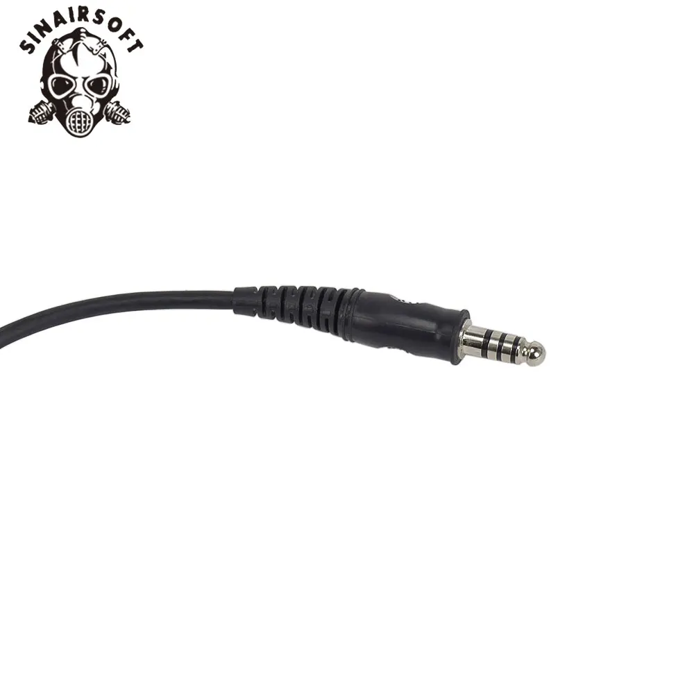 Adaptador de transformación de cableado de caza táctico Z Z-TAC Softair auriculares conectar PTT Ztac Airsoft accesorios para auriculares Z145 - imagen 4