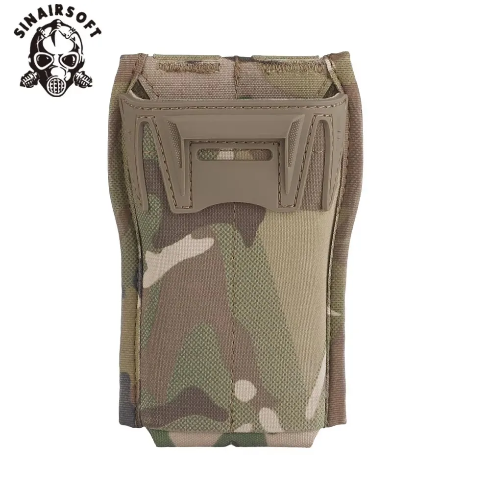 SINAIRSOFT K tipo 5,56 bolsa para revistas Pitol Molle Mag funda adecuada con Molle caza pecho Rig chaleco cinturón - imagen 3