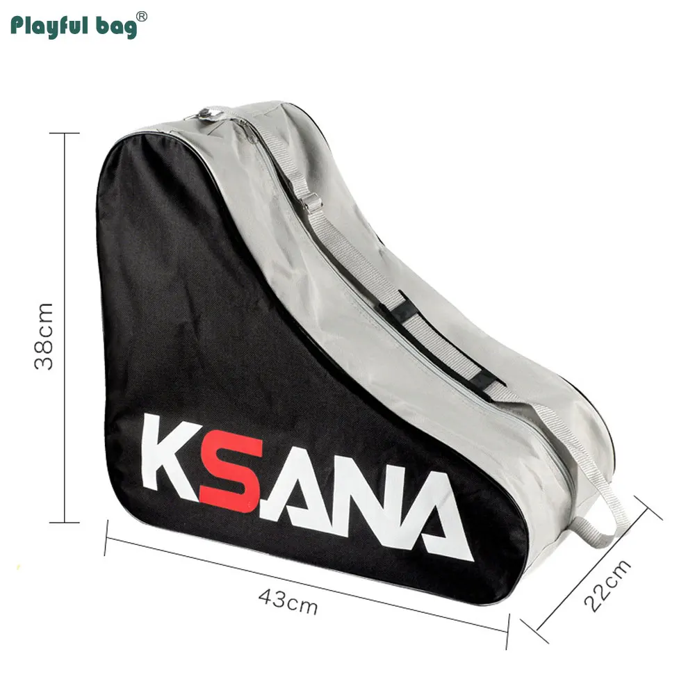 Bolsa de almacenamiento para patines en forma de triángulo, bolsas protectoras impermeables para zapatos y patines, bolsa deportiva para patinaje AMB280 - imagen 5