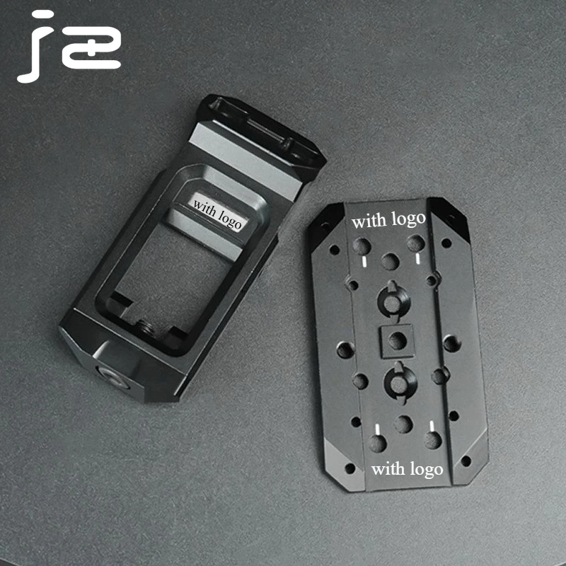 Mira táctica CNC RM Optics Red Dot SI 45 °   Base de montaje compensado para mira telescópica para Rifle, accesorio de caza de punto rojo Airsoft para riel de 20mm