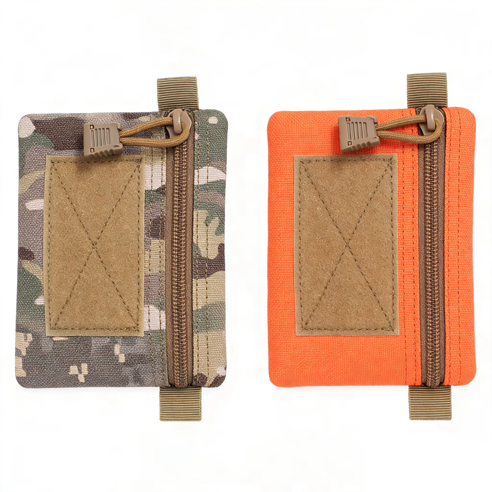 Monedero táctico EDC mini con cremallera para acampada y senderismo - imagen 5