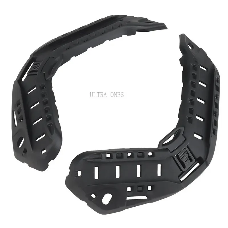 Cascos de caza, riel guía lateral, adaptador táctico rápido para casco, riel guía, juego de guerra, casco Cs, adaptadores de riel guía de arco - imagen 2