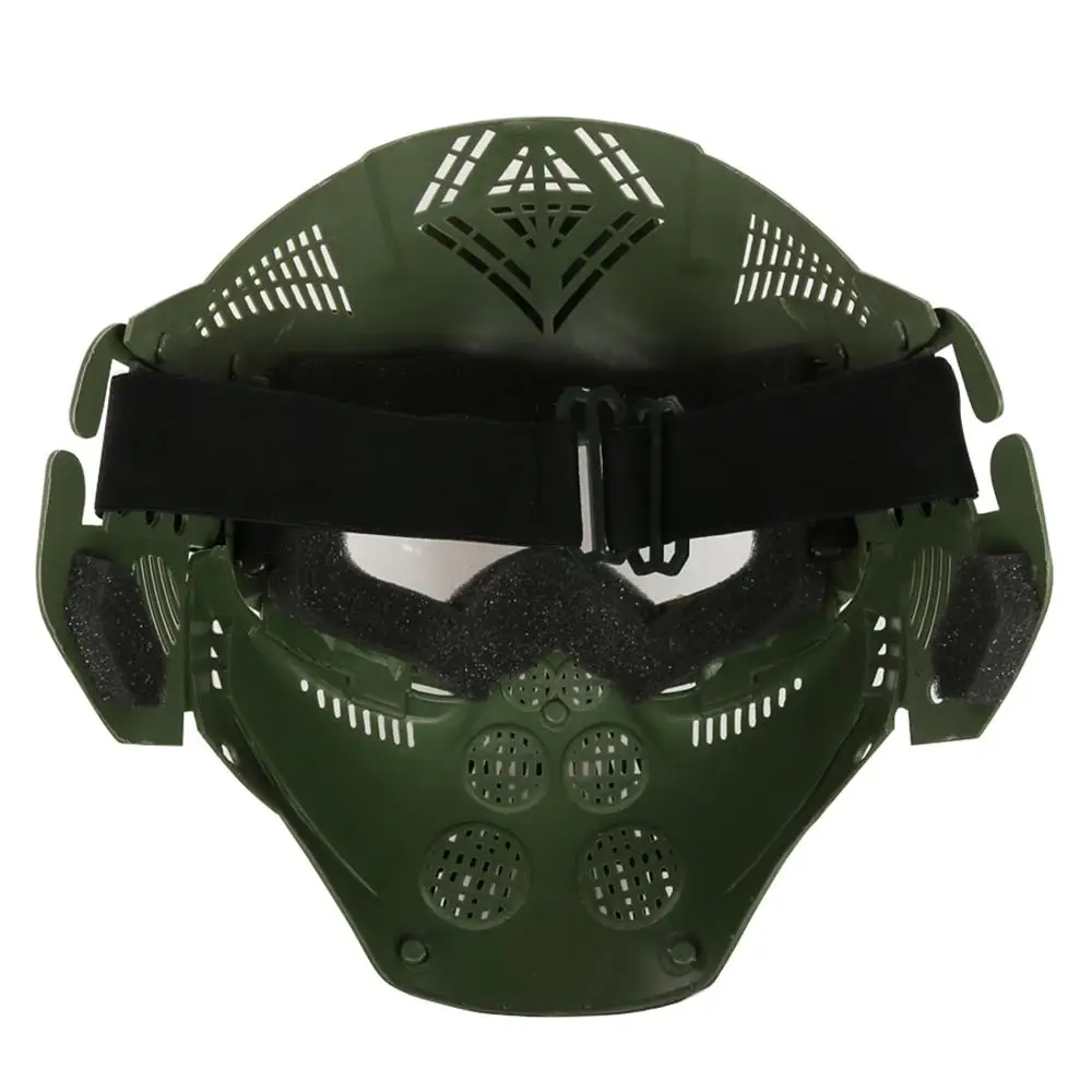 Máscara de Paintball de cara completa, lentes, máscara táctica CS, juego de guerra, equipo de caza, protector, ejército militar, Airsoft - imagen 2