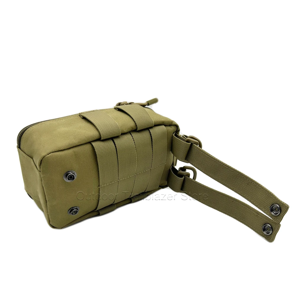 Bolsa táctica MOLLE de cintura 600D para primeros auxilios EDC - imagen 5