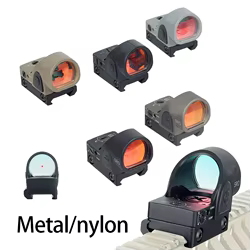 Lambul-mira táctica de punto rojo con logotipo de punto rojo, óptica SR, colimador apto para riel de 20mm, mira para Rifle RMT para caza