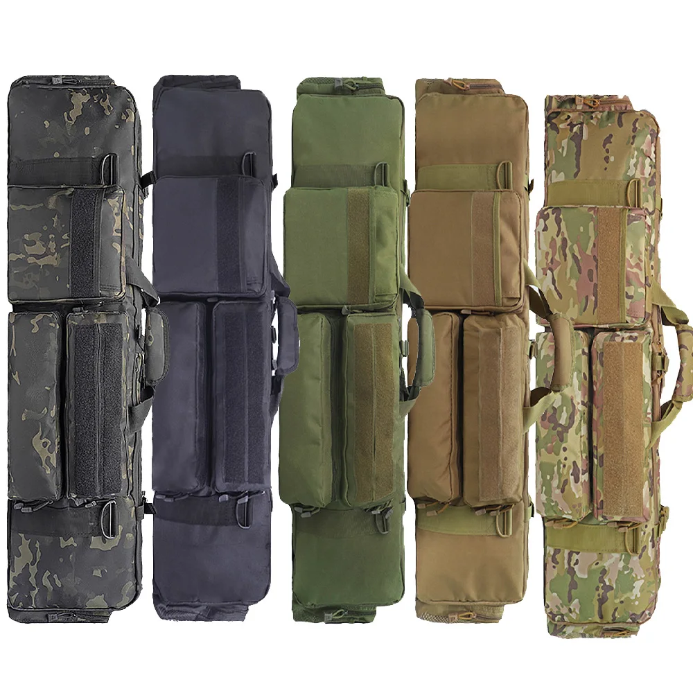 Funda táctica M249 con bolsa de transporte acolchada para caza - imagen 5