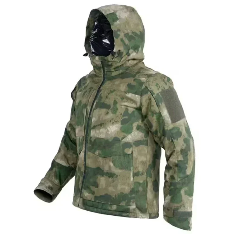 Chaqueta de algodón de camuflaje táctico M65 para hombre, chaqueta de invierno a prueba de frío para exteriores, cortavientos, Chaqueta de algodón reflectante térmica - imagen 3