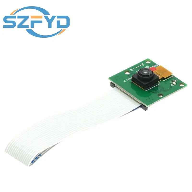 Raspberry Pi 3 4 5 Modelo B + Módulo de cámara 1080p 720p Mini cámara 5MP Cámara web Compatible con Raspberry Pi Modelo B - imagen 2