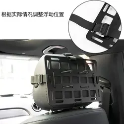 Panel MOLLE trasero para coche – Almacenamiento táctico universal