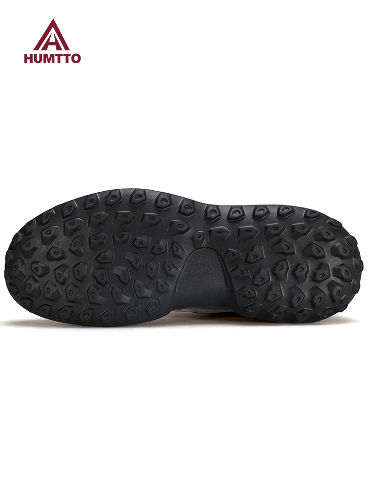 Zapatos de senderismo HUMTTO para hombre, zapatos informales transpirables para exteriores, zapatillas antideslizantes, botines de trekking, zapatos para correr todoterreno para viajes - imagen 5