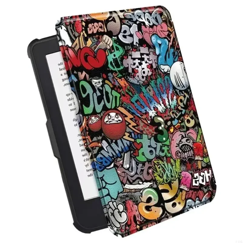 Funda silicona suave para Clara Color N365/N367 eReader, funda trasera Flexible silicona con función encendido y K1KF - imagen 3
