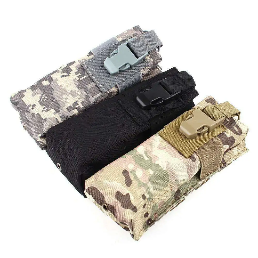 Soporte táctico para Radio, bolsa Molle militar para walkie-talkie, bolsillo para revistas de caza - imagen 2
