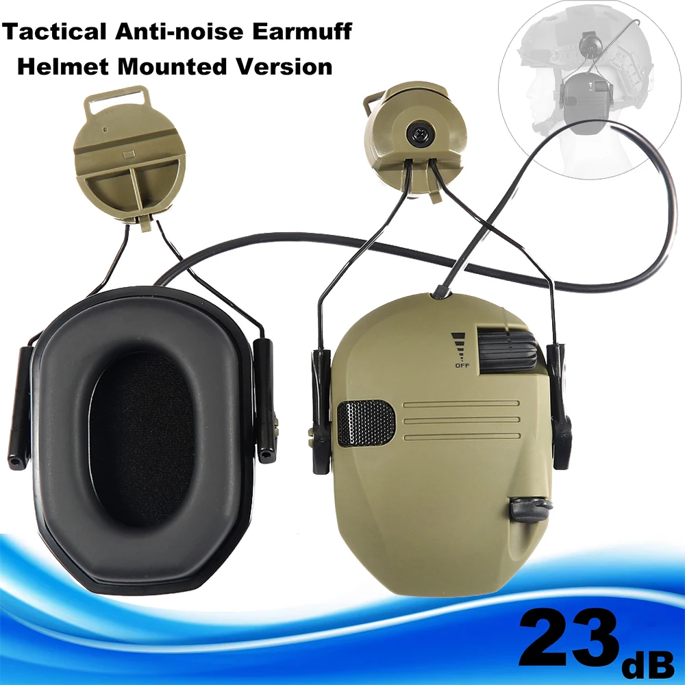 Auriculares de tiro electrónicos para casco - Protección auditiva