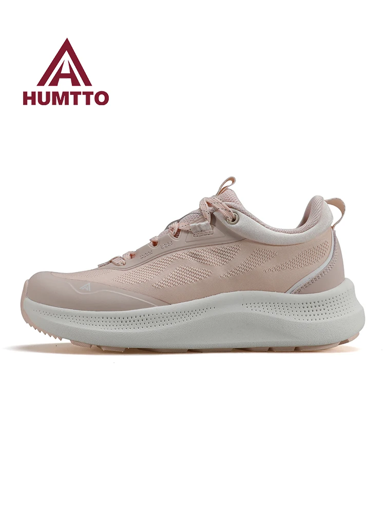 Humtto zapatos de senderismo para hombre, zapatos para correr de malla para trekking al aire libre, zapatillas deportivas transpirables todoterreno para mujer, zapatillas deportivas informales para caminar en viajes - imagen 3