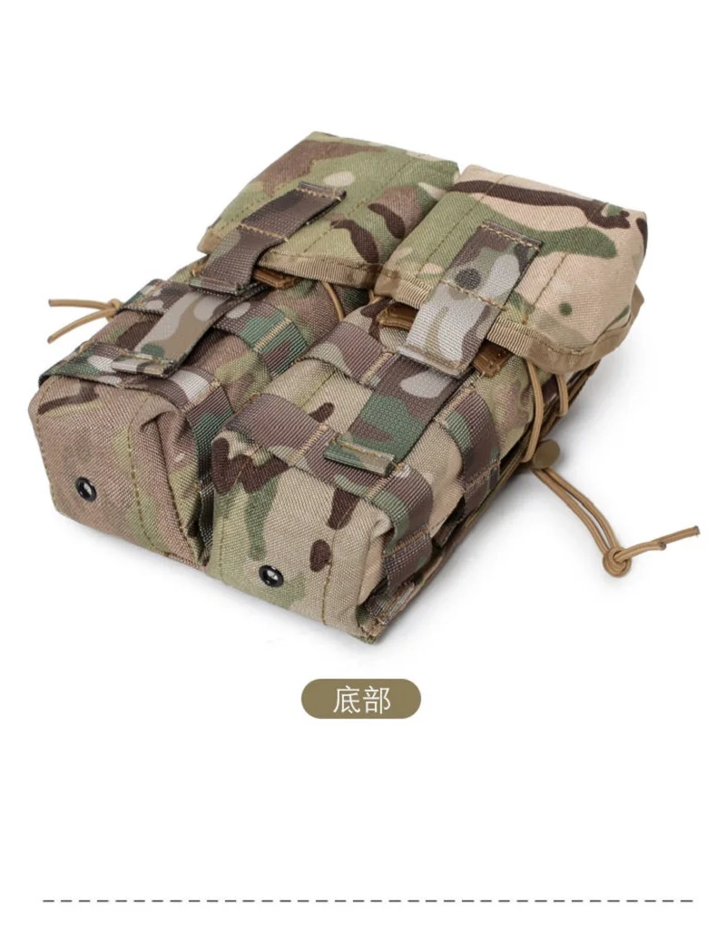 Funda portacargadores doble 7.62/556 MOLLE nailon 1000D - imagen 4