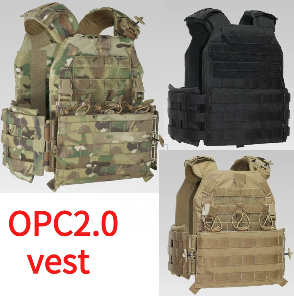 OPC2.0 chaleco protector táctico de liberación rápida equipo de paintball de caza