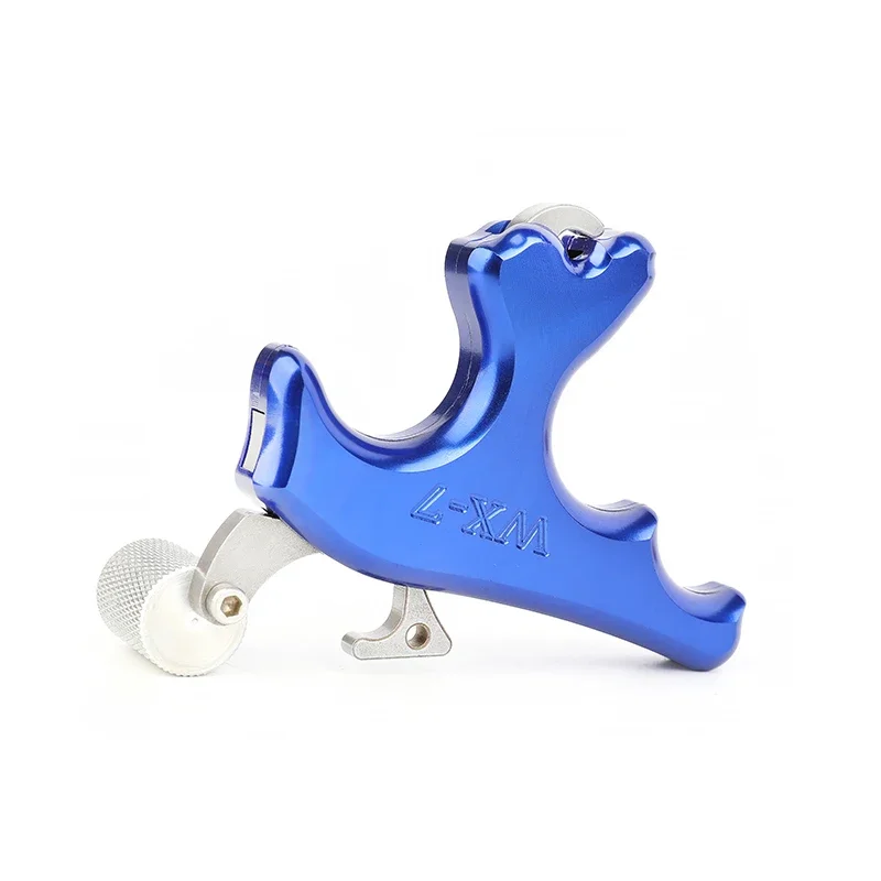 Arco compuesto de liberación de arco de 3 dedos, herramienta dispensadora de ayuda, Manual, mordazas de acero inoxidable, Pinza de agarre RH - imagen 5