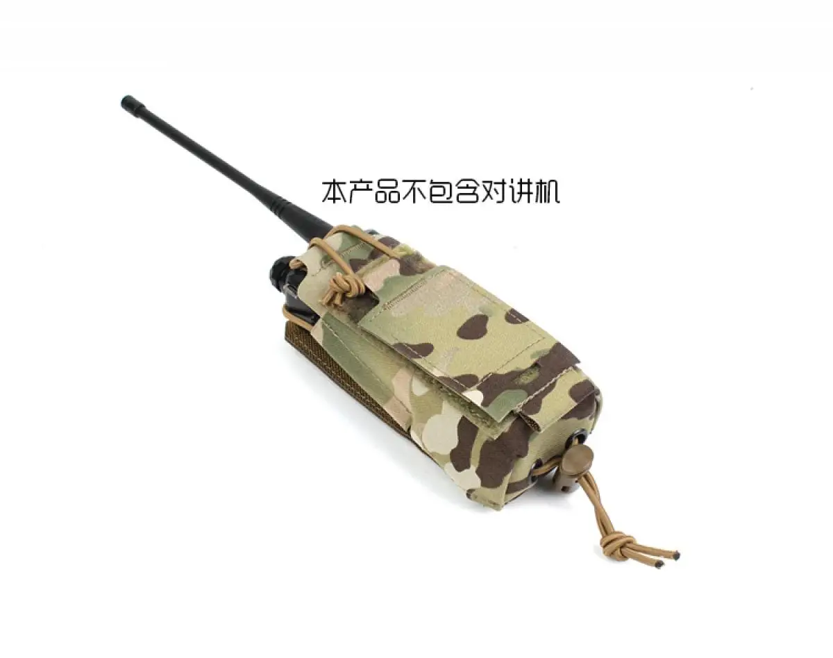 Bolsa de soporte para walkie-talkie de Radio táctica al aire libre para BAOFENG/POFUNG UV5R UV82, bolsa militar para revistas de caza - imagen 5