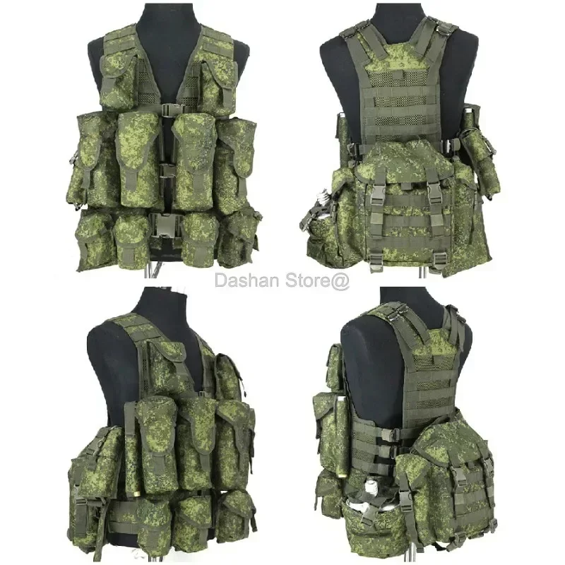 Chaleco táctico EMR para hombre pequeño, equipo de combate, Camuflaje ACU, MOLLE, uniforme de Cosplay de soldado al aire libre, conjuntos completos, 6sh117 - imagen 4