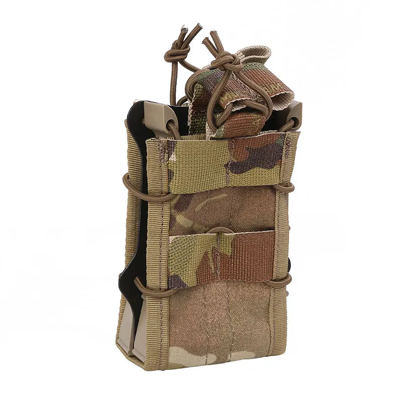 Emersongear táctico doble Modular Rifle revista bolsa Airsoft caza utilidad MOLLE entrenamiento Mag bolsa camuflaje combate - imagen 5