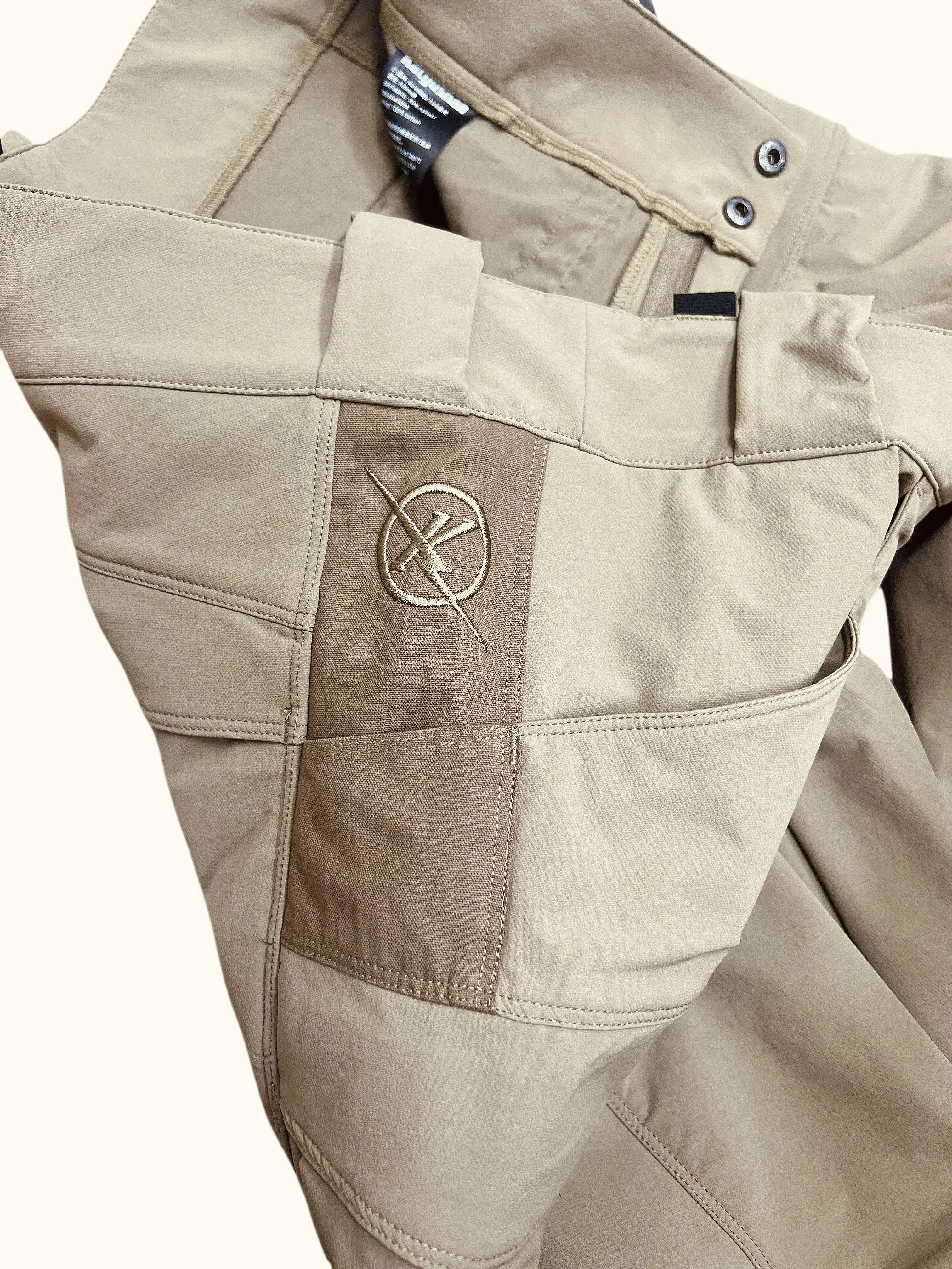 Pantalones de concha blanda para exteriores, pantalones tácticos de concha suave de doble tejido para primavera y otoño, pantalones elásticos de asalto - imagen 4