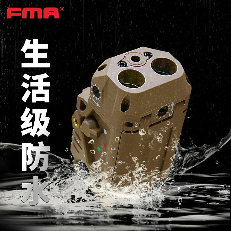 FMA TB1457 linterna láser LED IR resistente al agua para exteriores, Camping, viajes, senderismo, rescate diario de emergencia - imagen 4