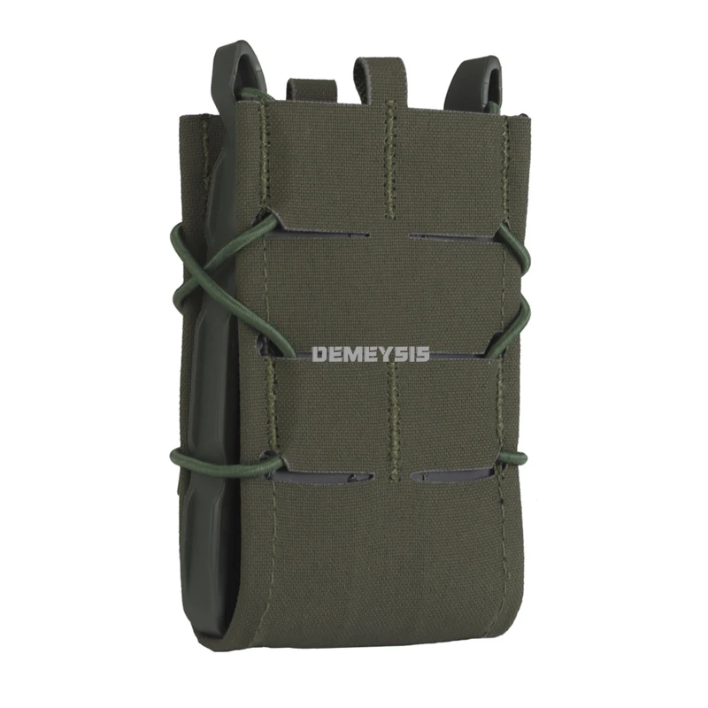 Bolsas para revistas de 7,62mm y 5,56mm, bolsa táctica para revistas de inserción rápida Molle para AR15 M4 Mag, funda con funda, caja con Clip para cinturón - imagen 5