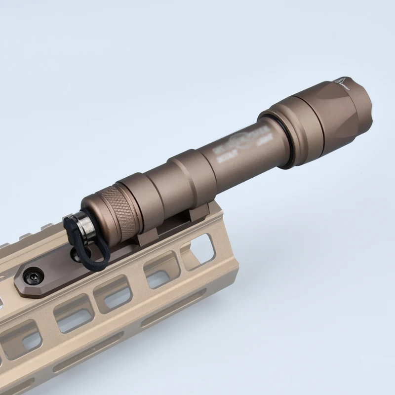 Linterna táctica Surefir M300 M300A SF Fit 20MM Rail MLOK montaje KEYMOD Base arma Airsoft caza explorador LED pistola Mini luz - imagen 5