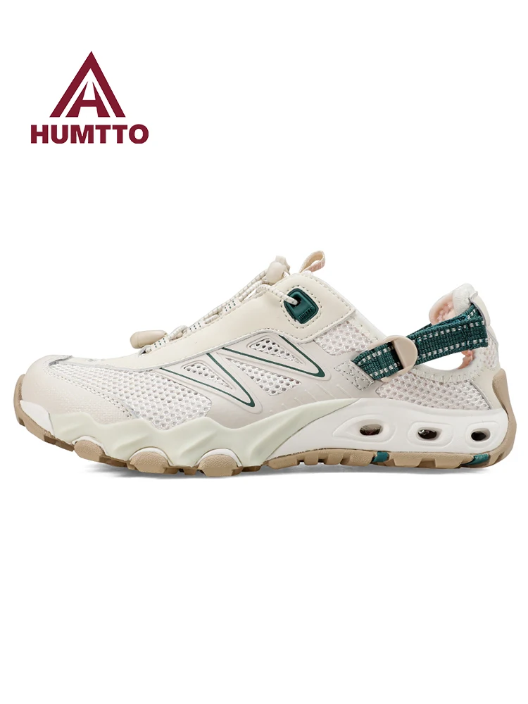 Zapatos de senderismo HUMTTO, zapatos upstream, sandalias para exteriores para hombre, zapatos de pesca para mujer, zapatillas de agua para primavera y verano, zapatos informales transpirables - imagen 5