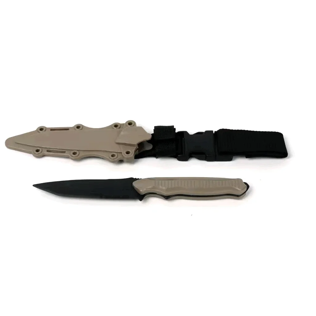 Modelo M9, cuchillo de goma, juguetes de regalo, colección de Fans militares, juego de simulación, accesorios de entrenamiento, modelo de plástico - imagen 2
