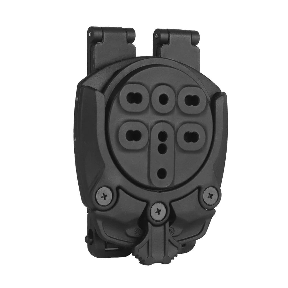 Adaptador de Base de 360 grados para cinturones de deportes al aire libre, portador de placa, plataforma QLS, código G, soporte de servicio RTI - imagen 3