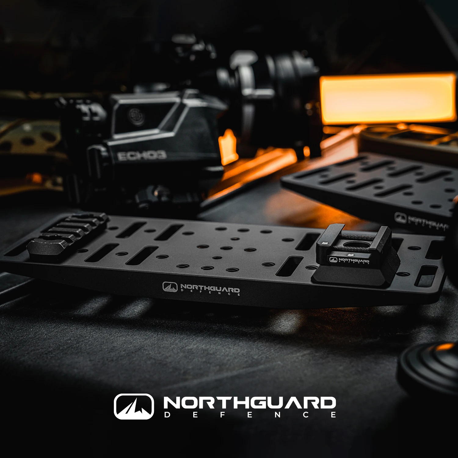 Plataforma de expansión de cardán táctico modular de aleación de aluminio CNC - imagen 3