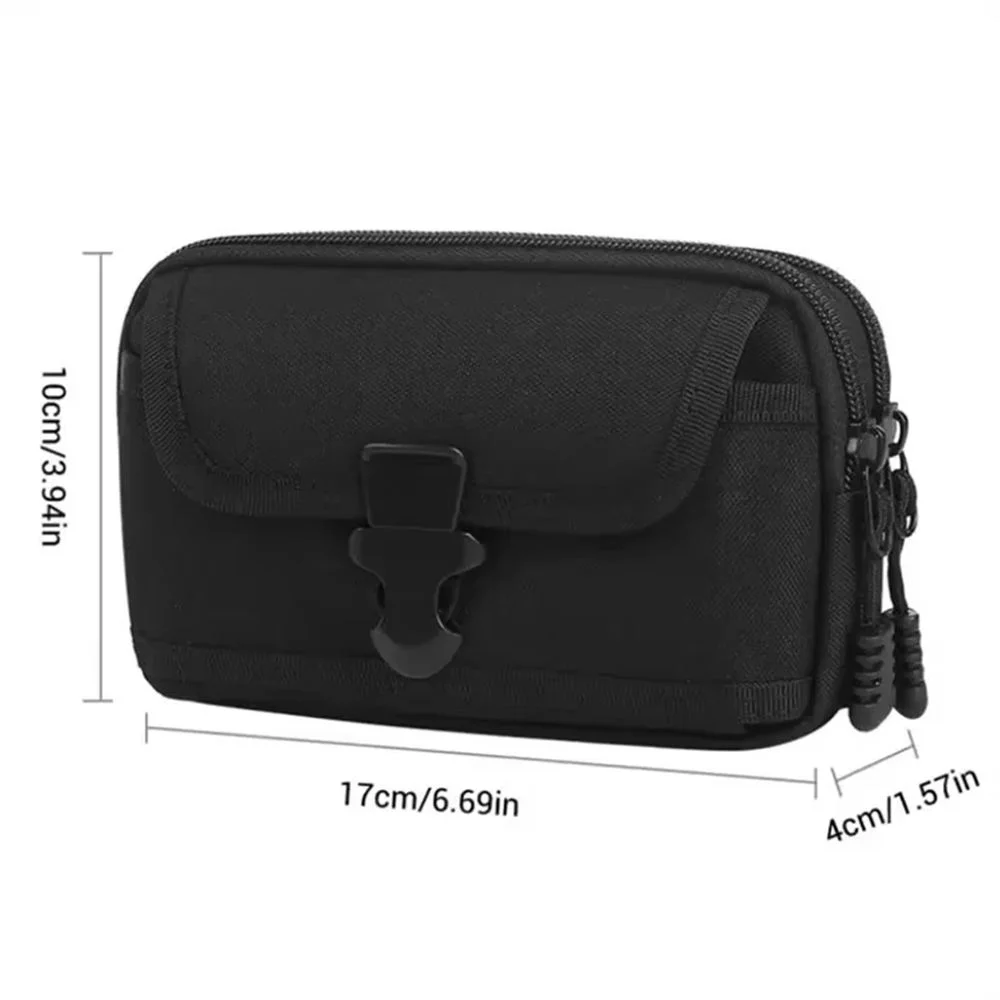 Bolsa táctica MOLLE para cinturón con bolsillo teléfono móvil - imagen 4