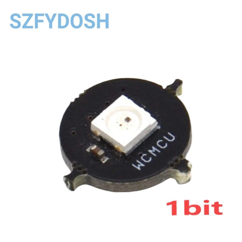 Anillo LED RGB WS2812 5050 de 1/3/4/7/8/12/24/32/40/64 bits, linternas de unidad a todo color integradas, desarrollo inteligente cuadrado redondo - imagen 4