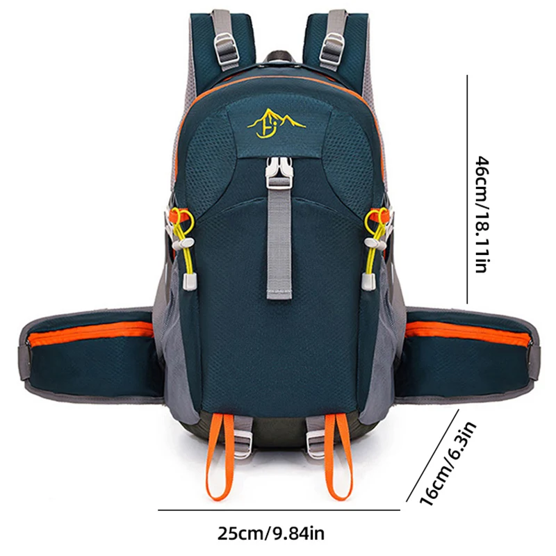 Mochila para acampar y escalar, multibolsillos, senderismo, senderismo, ciclismo, hidratación, mochila de agua, equipaje de viaje al aire libre, mochila deportiva - imagen 3