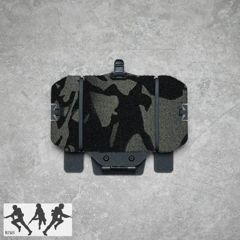 Soporte táctico Molle para navegación de teléfono, placa de montaje 1,5 para chaleco CPC JPC2.0 para comando de combate/paracaídas/ tácticas Airsoft - imagen 2