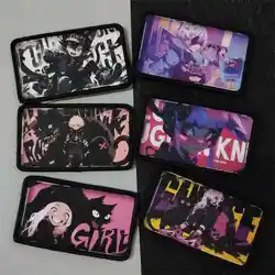 Parche de impresión de periféricos de Anime, insignia de moral táctica, gancho y bucle, apliques militares para chica, pegatinas para mochila, parches para ropa