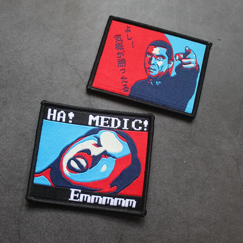 Los accesorios para bolsa al aire libre son un insignia muy distintiva llena de espíritu, moral y característica, parches divertidos para mochila de estilo japonés - imagen 2