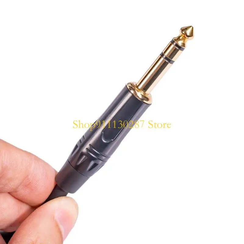 J1HC Balanceado 6.35 mm trs-plug a 3 pines XLR Cable Conclador línea micrófono - imagen 5