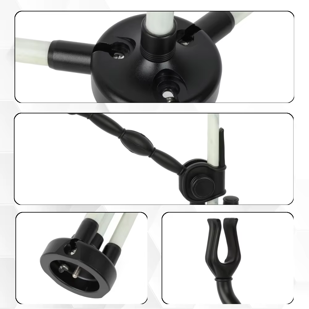 Soporte arco recurvo plegable portátil para práctica al aire libre - imagen 3