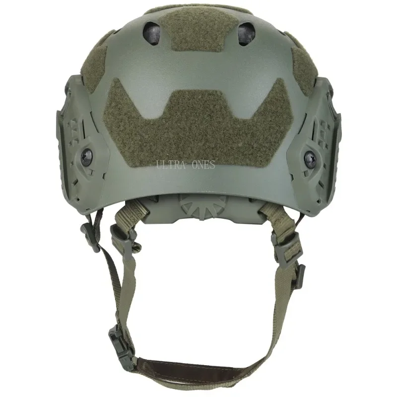 Casco táctico ajustable para caza CS Wargame, cascos de protección medio cubiertos, casco Airsoft de corte SUPER HIGH FAST SF - imagen 4