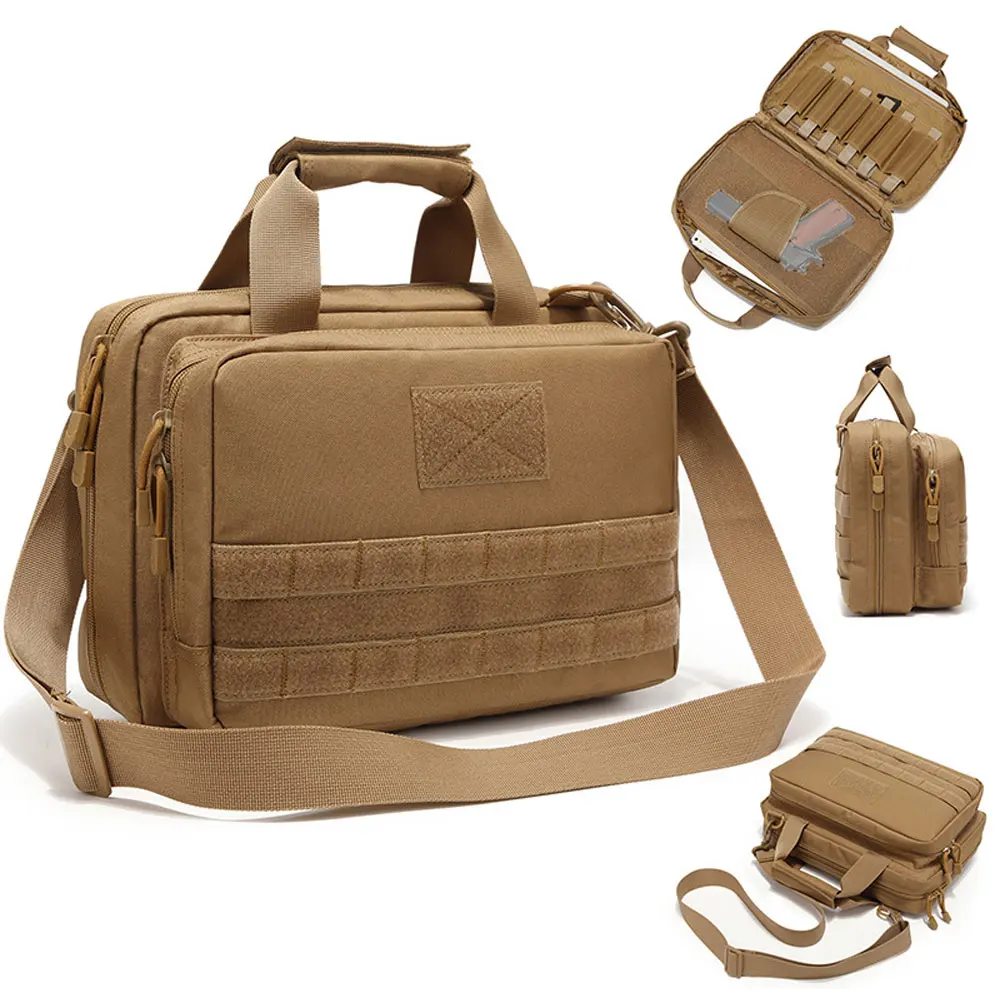 Bolso grande de hombro táctico, paquete impermeable multifuncional de gran capacidad, bolsa para documentos al aire libre AVA269