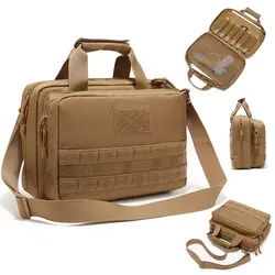 Bolso grande de hombro táctico, paquete impermeable multifuncional de gran capacidad, bolsa para documentos al aire libre AVA269