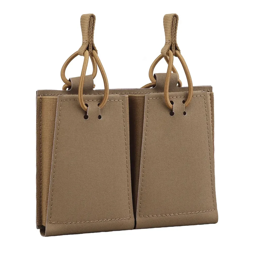 Bolsa táctica Molle para revistas doble 5,56 AR15 M4, bolsa para Rifle de caza, pistola Mag, asalto, equipo de tiro Airsoft - imagen 2