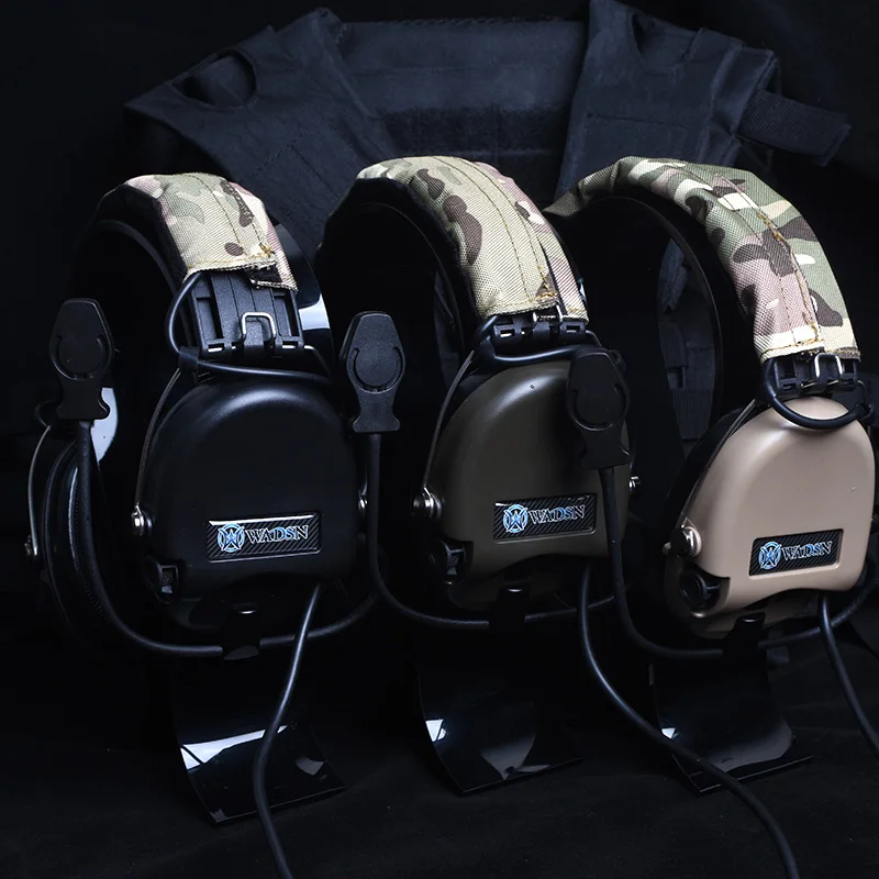 WADSN Sordin MSA auriculares tácticos con ANC para walkie Airsoft