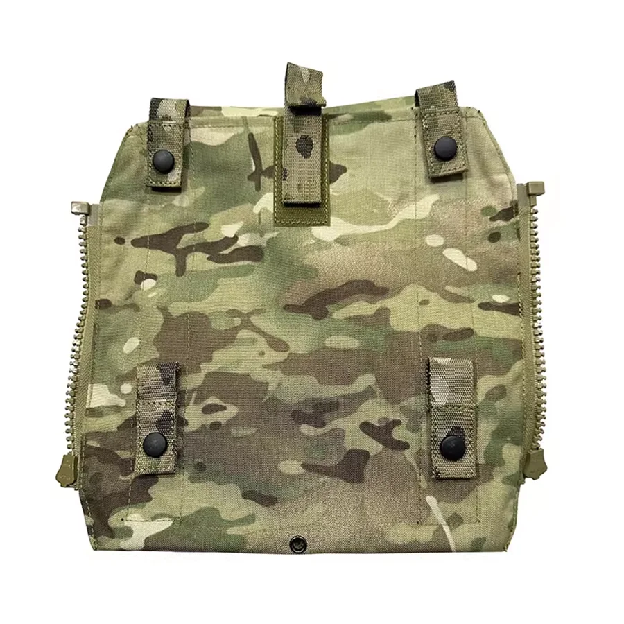 Chaleco táctico de caza, Panel trasero con cremallera, bolsa de Panel trasero, bolsa de accesorios MOLLE para AVS CPC JPC2.0 - imagen 4