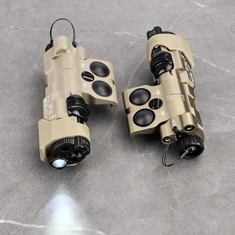 WADSN-linterna láser táctica MAWL C1 +, rojo, verde, azul, IR, LED blanco e infrarrojo, lámpara de caza, equipo Airsoft apto para sistema de 20MM - imagen 2